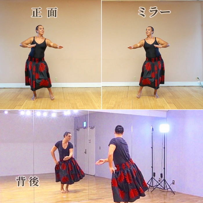 1曲通しHula DVD　　　　　　DVD曲：Lei Ho’oheno